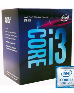 Procesador Intel Core I3 8100 3.6ghz 4 Nucleos 6 Mb