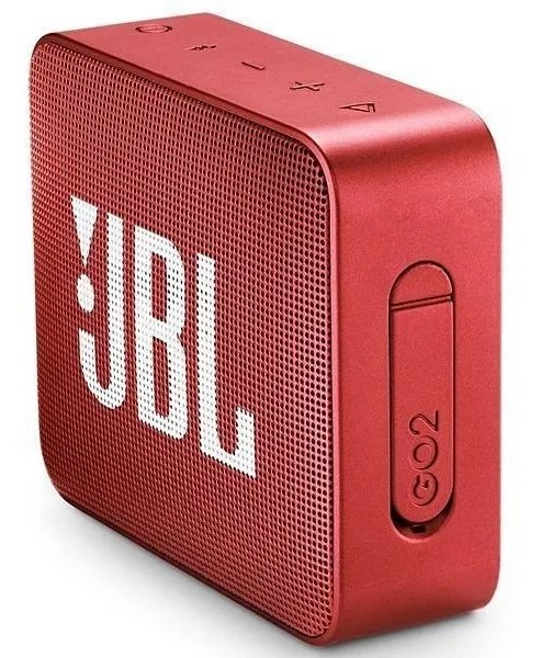 Parlante JBL Go 2 portátil inalámbrico Rojo bluetooth color rojo original